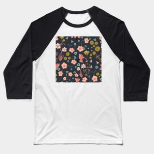 Enchanted Garden dark Baseball T-Shirt